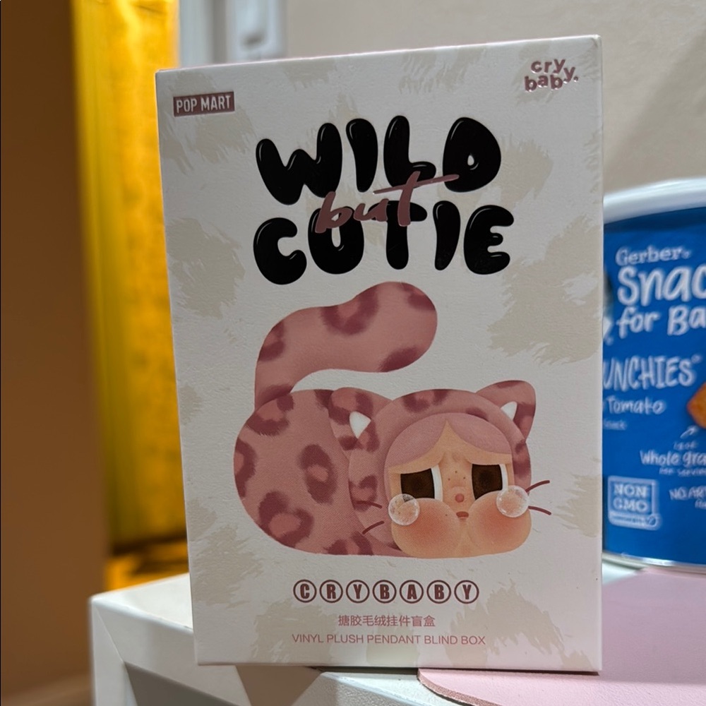 POPMART Wild but Cutie plush vinyl pendant in “vintage cutie”